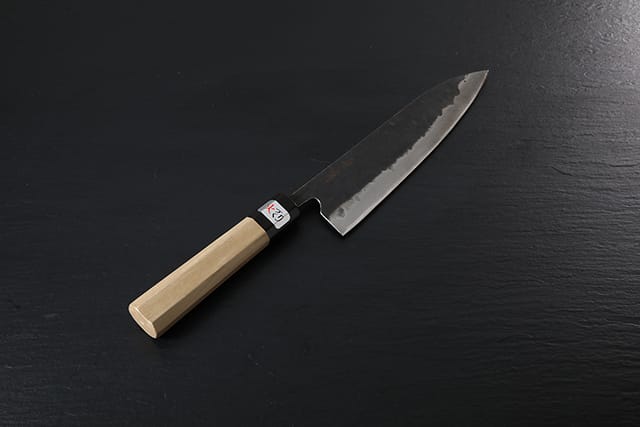  Gyuto knife [Denka] + Octagonal handle with buffalo horn ferrule